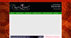 Desktop Screenshot of dancequestonline.com